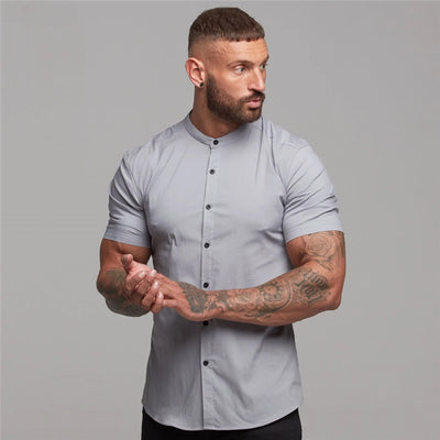 Men's branded short-sleeved sports t-shirts