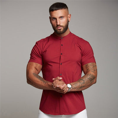Men's branded short-sleeved sports t-shirts