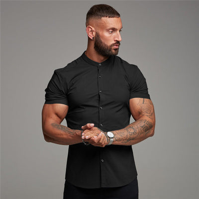 Men's branded short-sleeved sports t-shirts