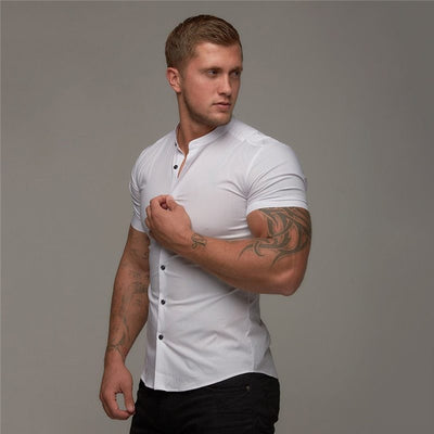 Men's branded short-sleeved sports t-shirts