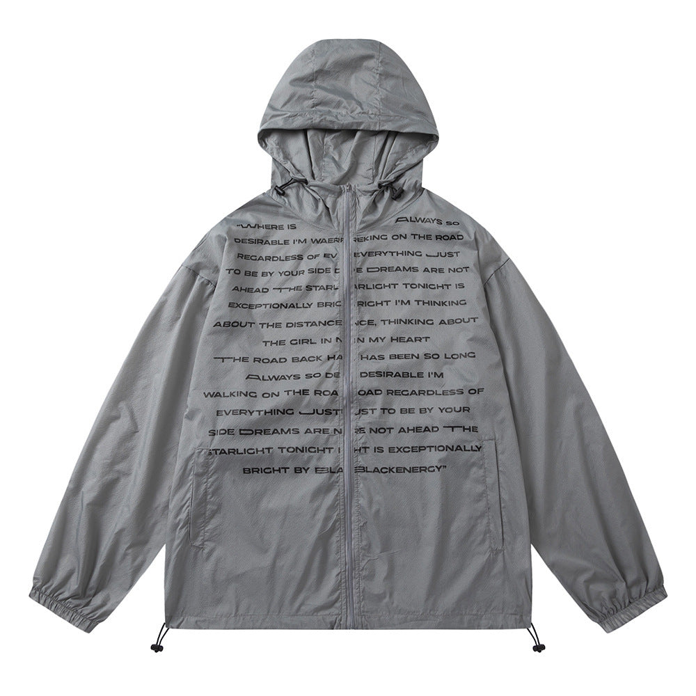 STREETX | Urban T-shirt (Text Print + Cool Fabric)
