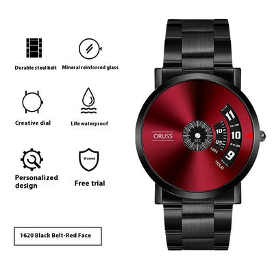 ORUSS ION | Reloj Deportivo (Resistente 100M + Cronógrafo)