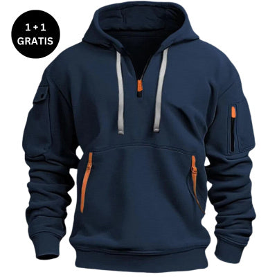BRUMA | Oversize Model (Folded Hood + Rough Seams)